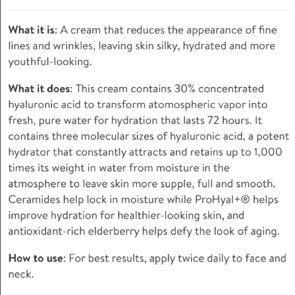 Water Drench Hyaluronic Hydrating Cloud Cream • Full Size, Brand New In Box - Picture 8 of 8